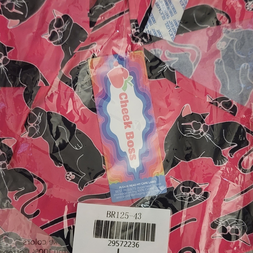 ⭐️NWT SEALED⭐️ Cheek Boss Pink Cat Print Panties 2of2